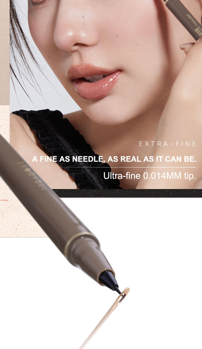 Description Picture 4 of itemJUDYDOLL Skinny Liquid Eyeliner Ultra-fine Makeup Pen black Waterproof Long-lasting Pen Makeup Cosmetics