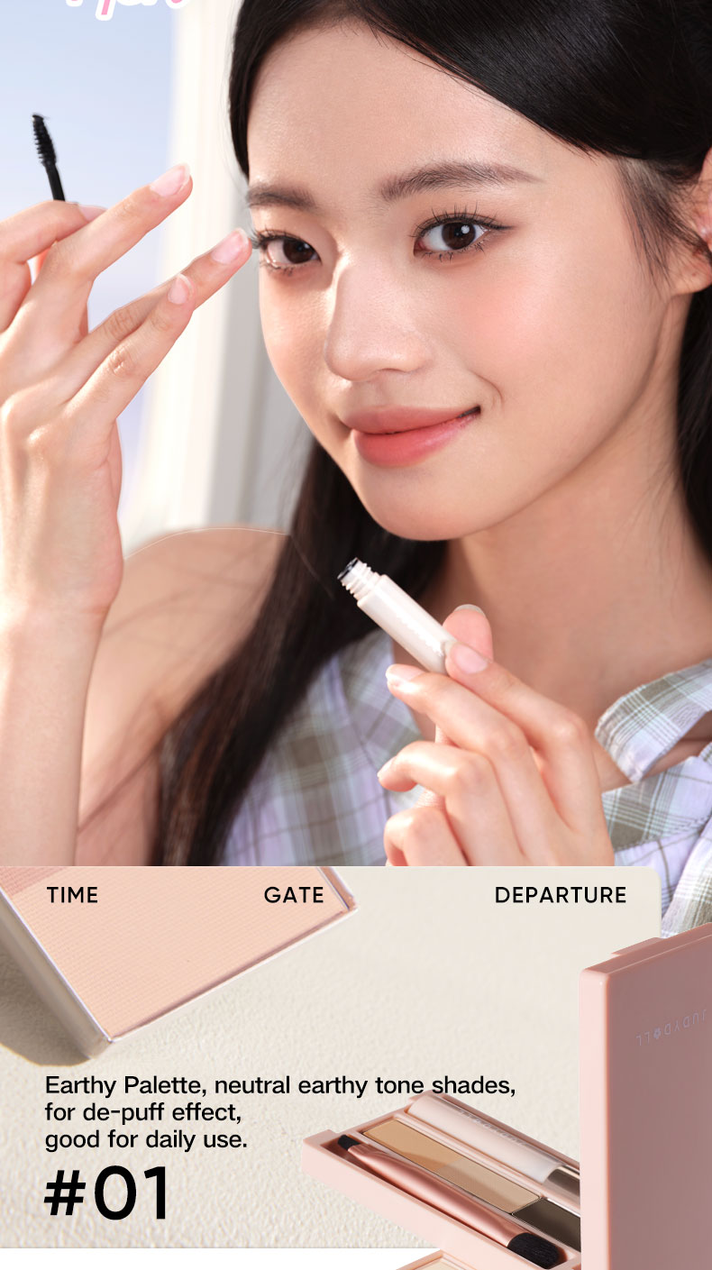 Judydoll Portable Multi-Function Box Highlighter Blush Mascara